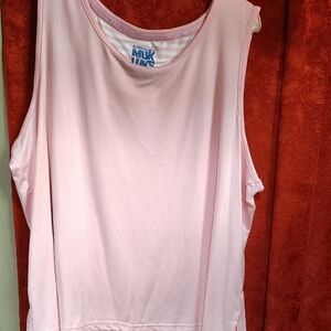Muk Luks Soft Pink Sleeveless Top